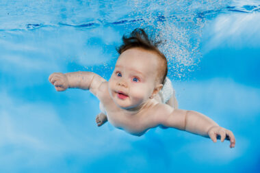 Unterwassershooting Kleinkinderschwimmen 1