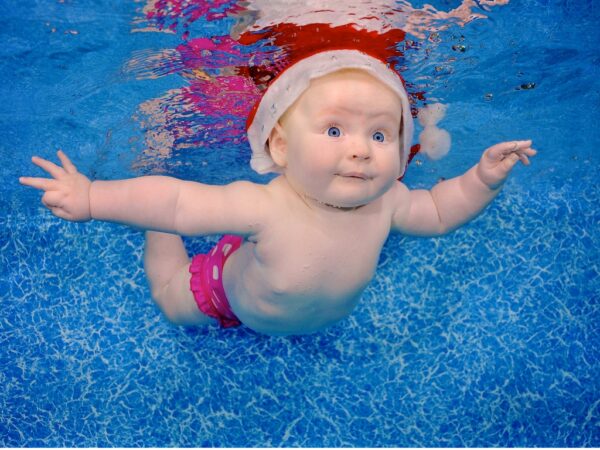 Unterwassershooting Babyschwimmen 2