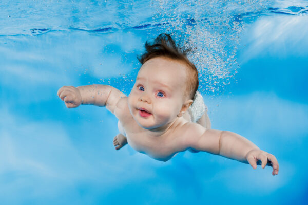 Unterwassershooting Kleinkinderschwimmen 1